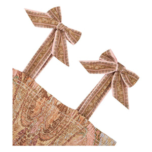 Zimmermann - Vestido con volantes Sand Awaken