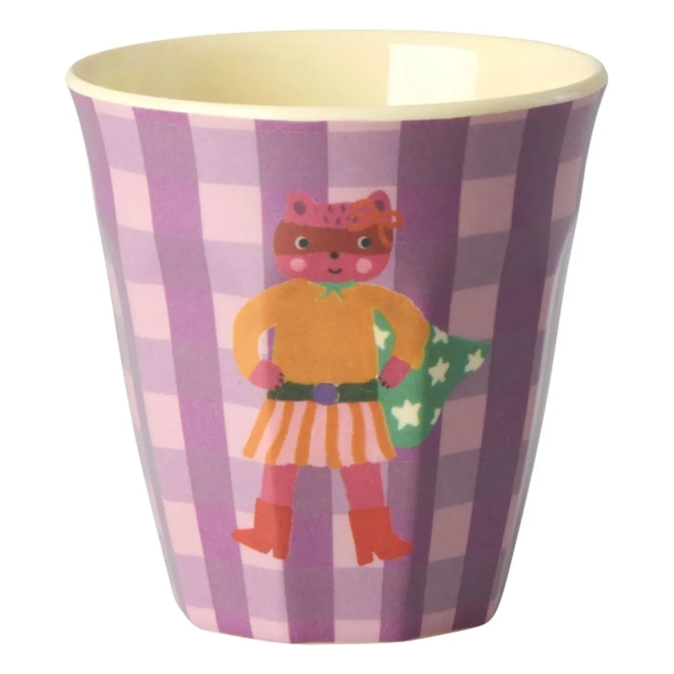 Rice - Vasos de melamina Heroes - Set de 6 | Rosa