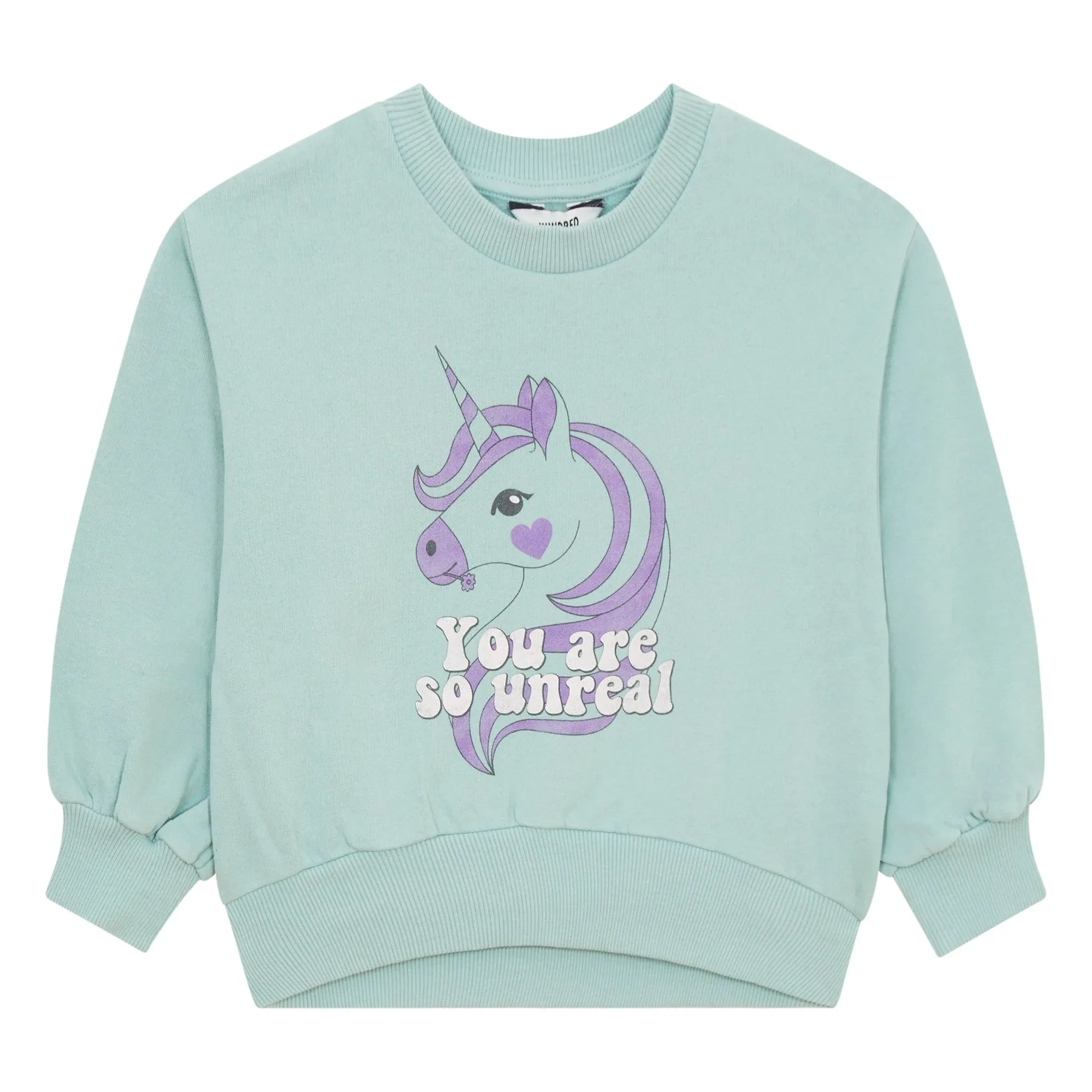 Hundred Pieces - Bisiklet yaka sweatshirt | Adaçayı