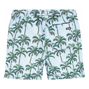 Tumble N'Dry - Pantalón corto Melanesia Palm | Azul claro