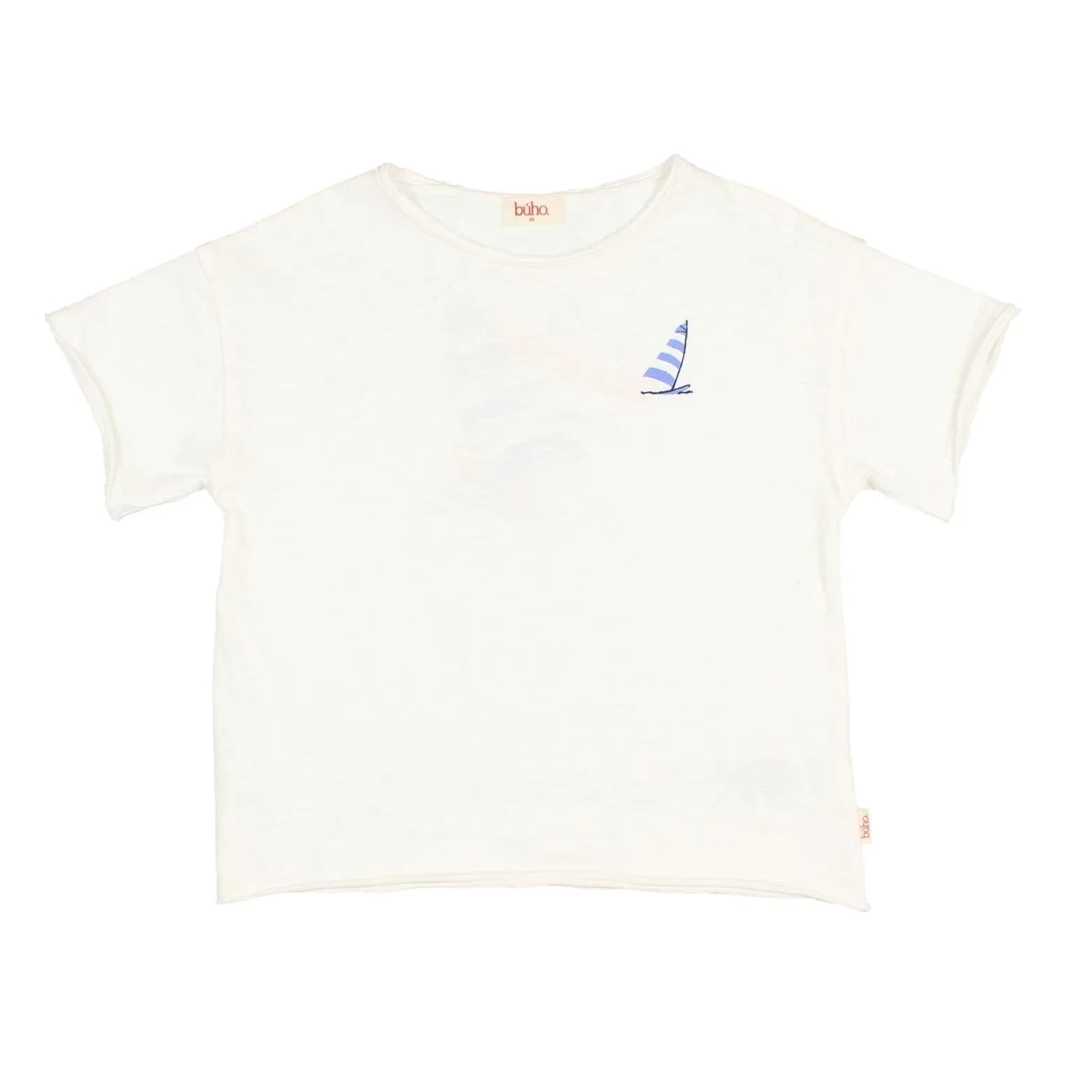 Búho - Camiseta de algodón orgánico Waikiki | Blanco
