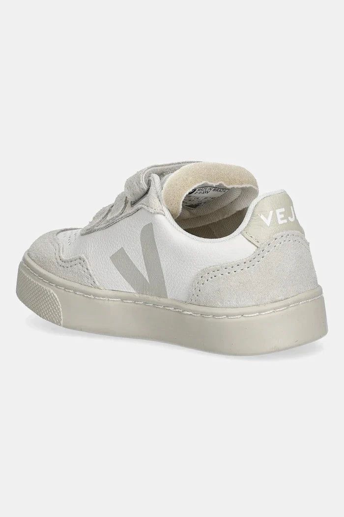 Veja Small V-90 Zapatillas de Cuero para Niño