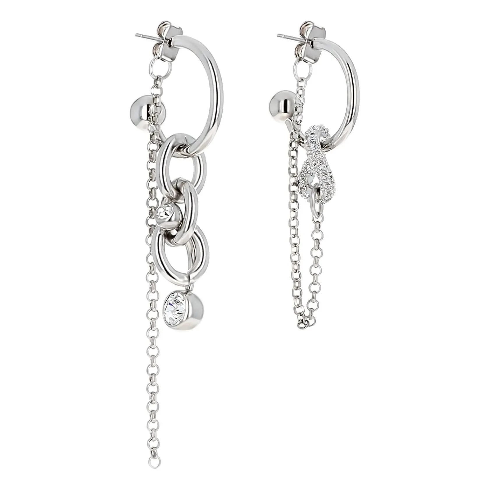 Justine Clenquet - Pendientes Abel | Plata