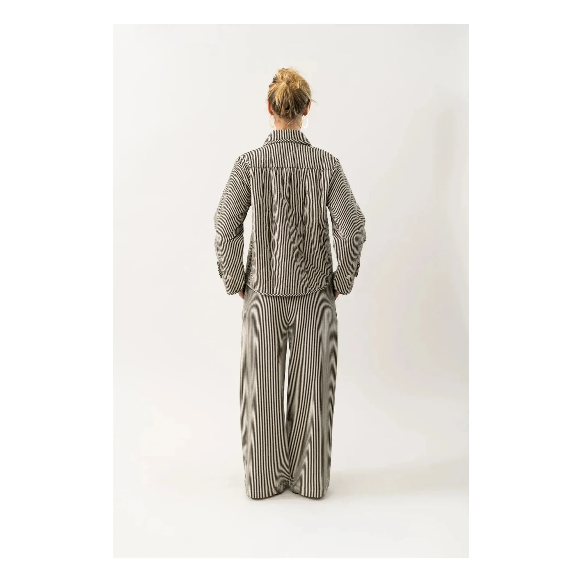 Lollys Laundry - Chaqueta Viola de algodón | Negro