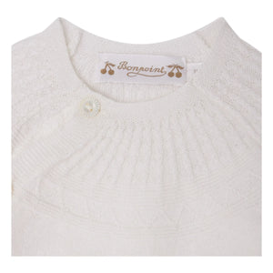 Bonpoint - Top y Leggings Jina Laine | Blanco