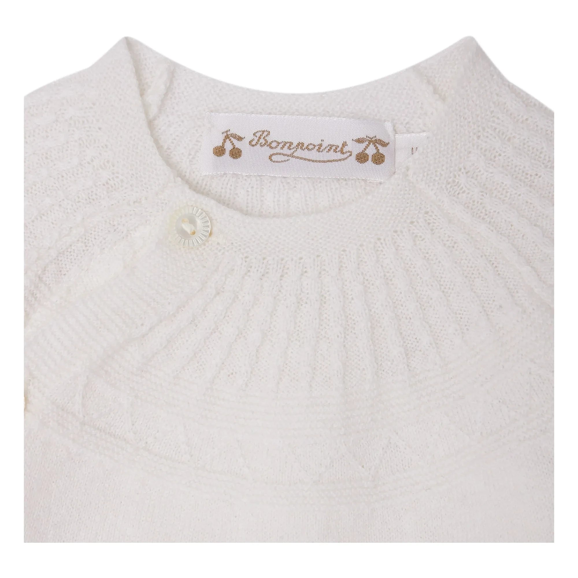Bonpoint - Top y Leggings Jina Laine | Blanco