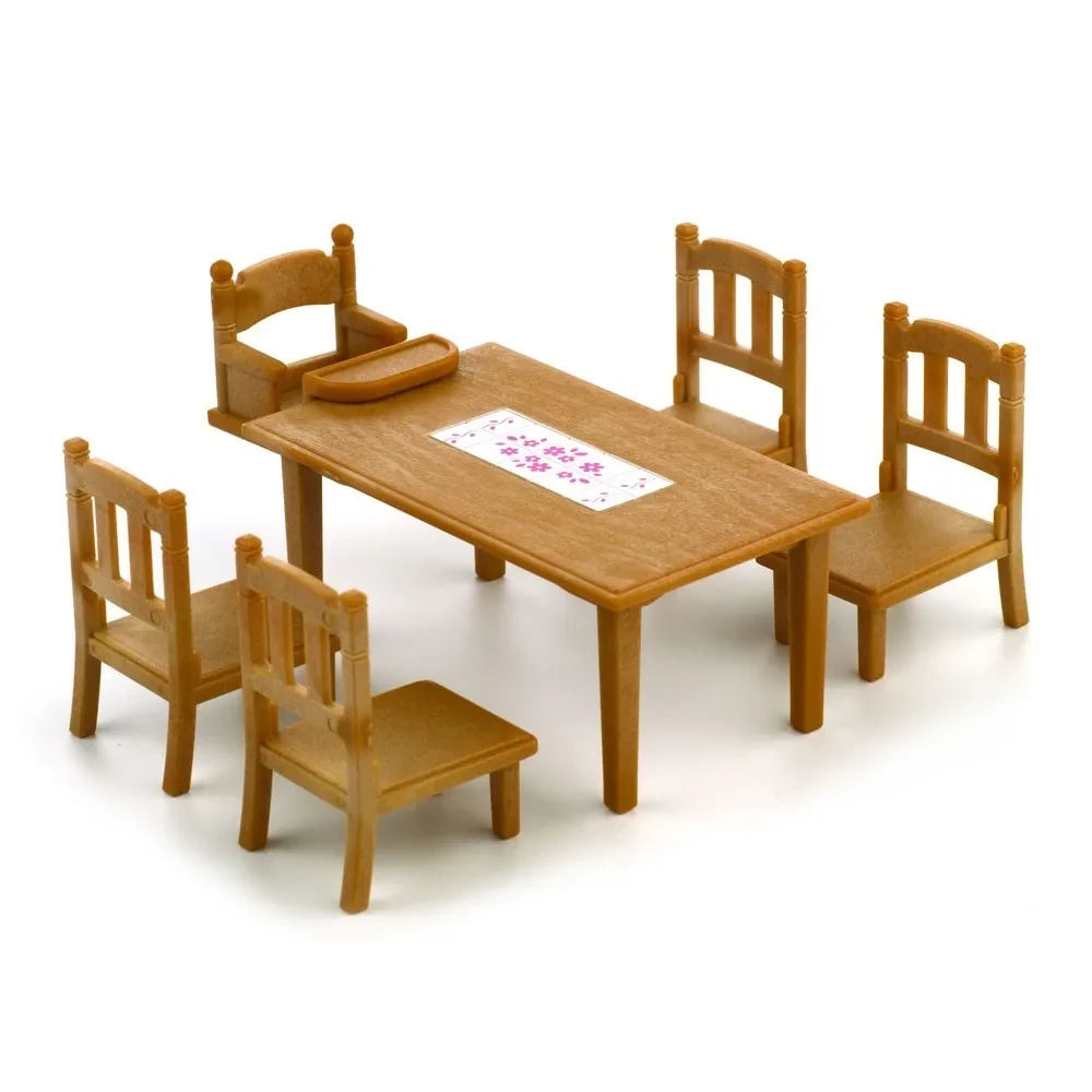 Sylvanian Families - Mesa y Sillas de Comedor