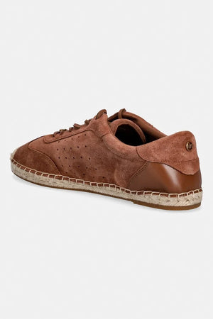 Zapatillas de esparto de ante para mujer MICHAEL Michael Kors Ollie Lace Up