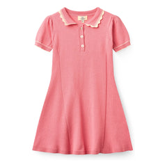 Copenhagen Colors - Vestido de punto de algodón orgánico | Rosa claro
