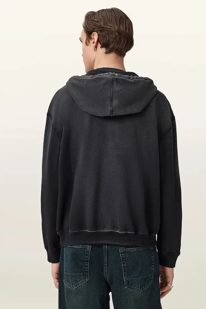Sudadera con capucha de algodón para hombre AllSaints ROQUE