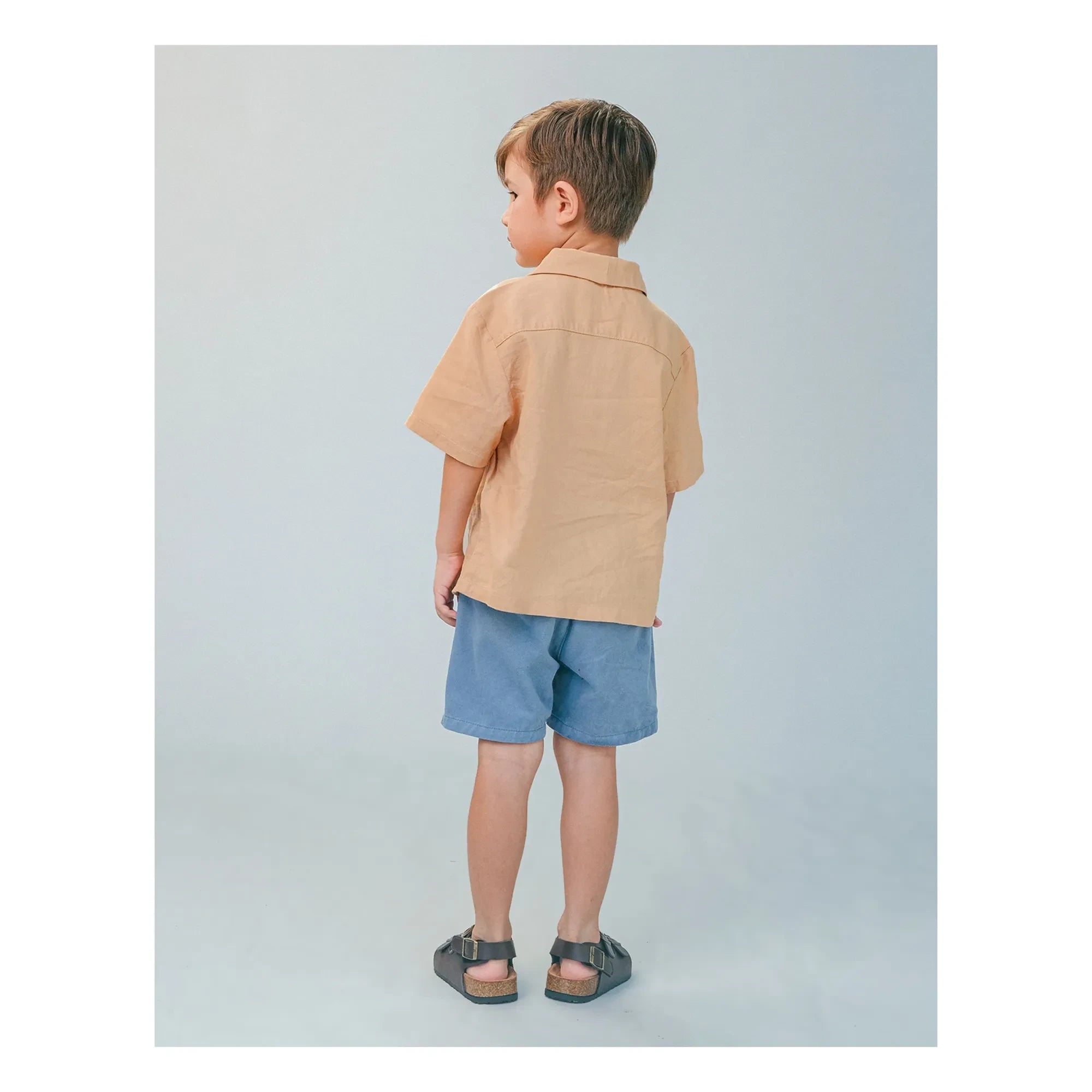 Gingersnaps - Bermudas bordadas Cosmo Banana | Azul