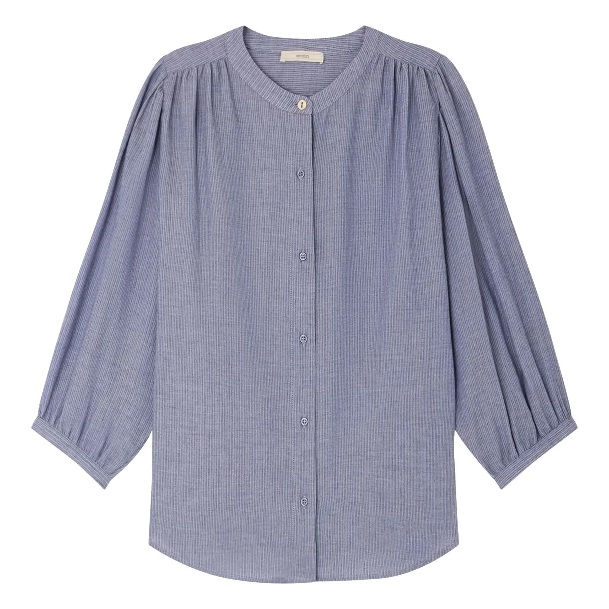 Sessùn - Blusa de línea A | Azul