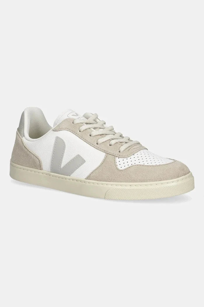 Zapatillas de piel para niño Veja Small V-10 Laces