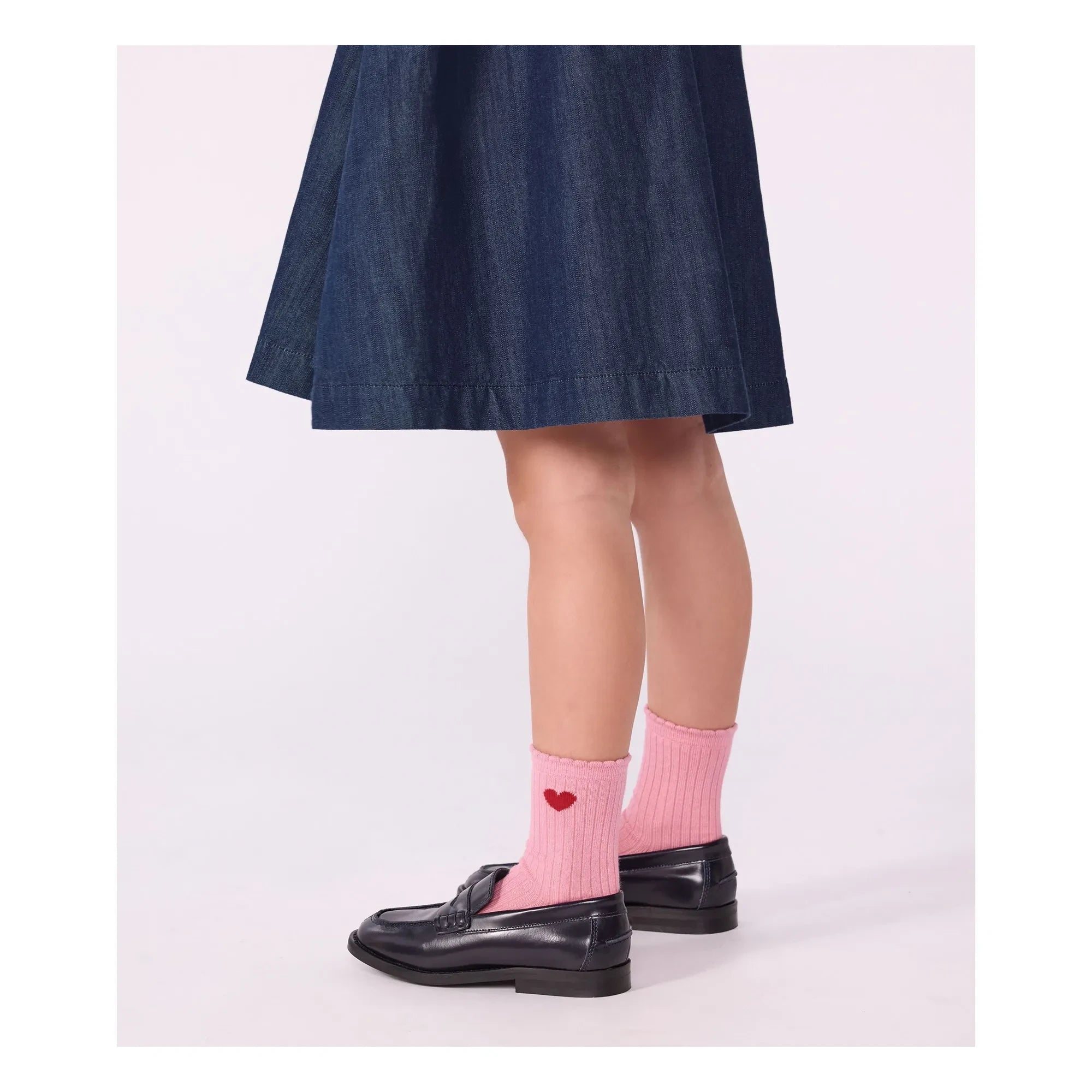 Petit Bateau - Kalp çoraplar | Pembe