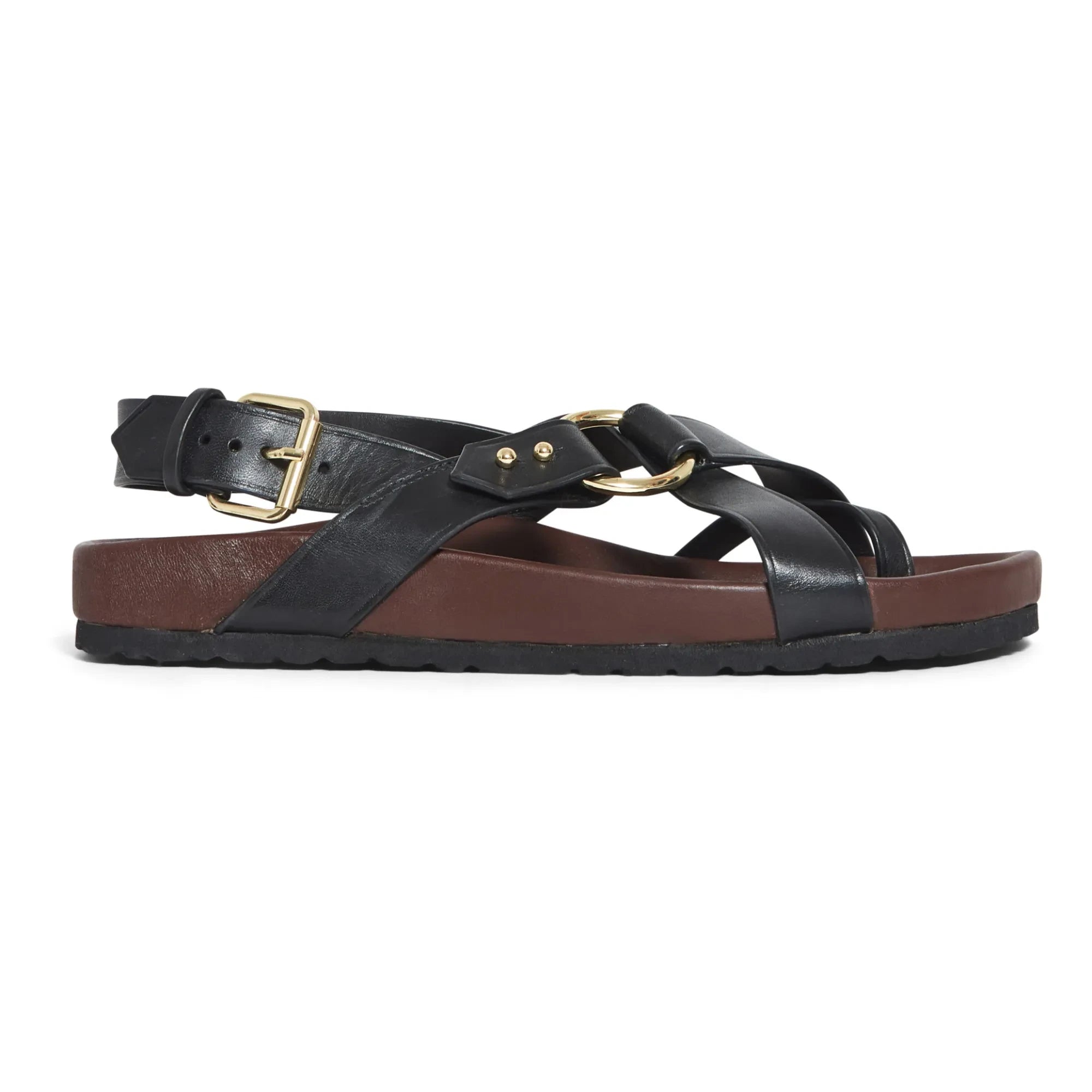 Soeur - Sandalias de piel mexicanas | Negro