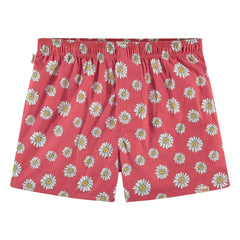 Pockies - Boxer de Flores Rojas | Rojo