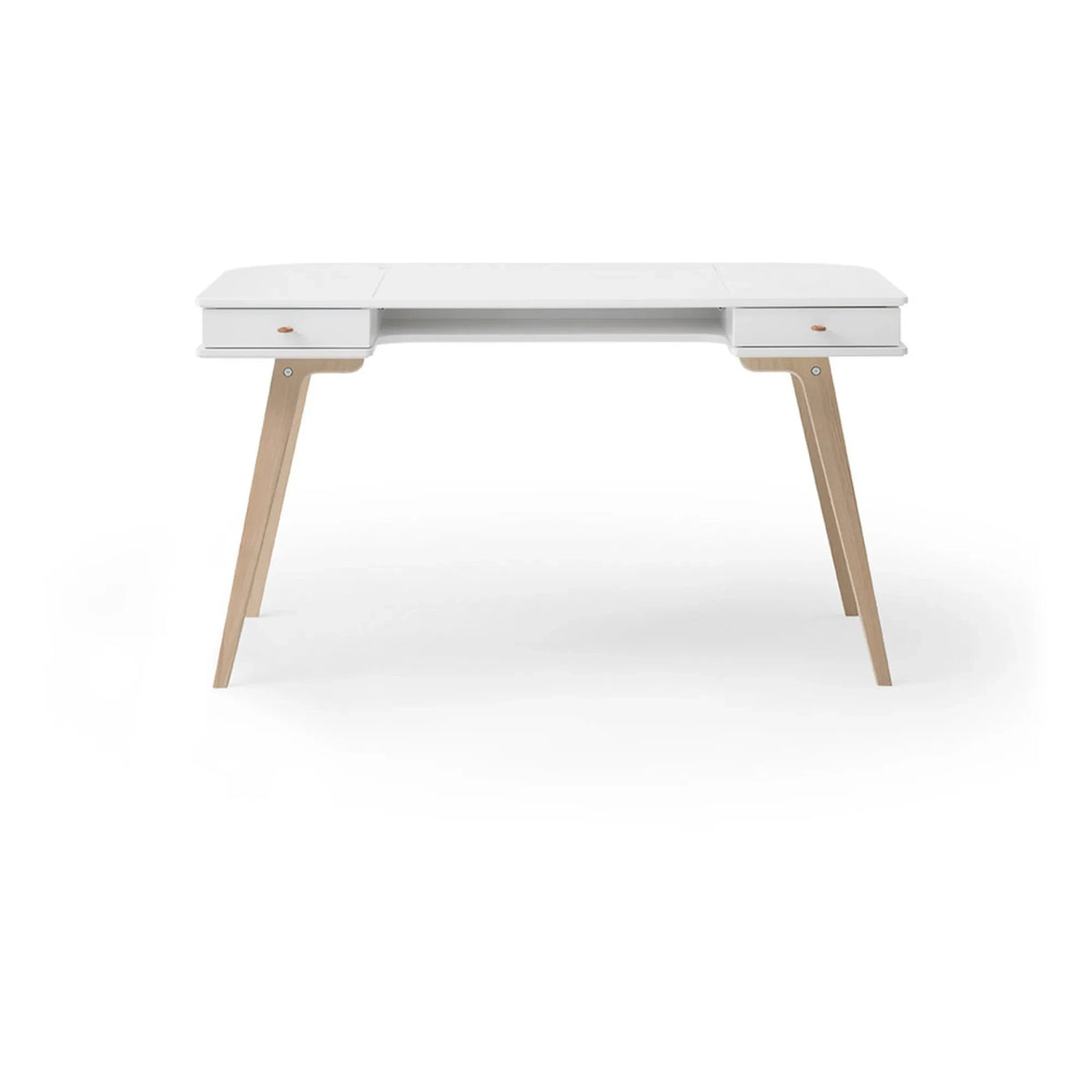 Oliver Furniture - Mesa de madera, 66 cm | Blanca