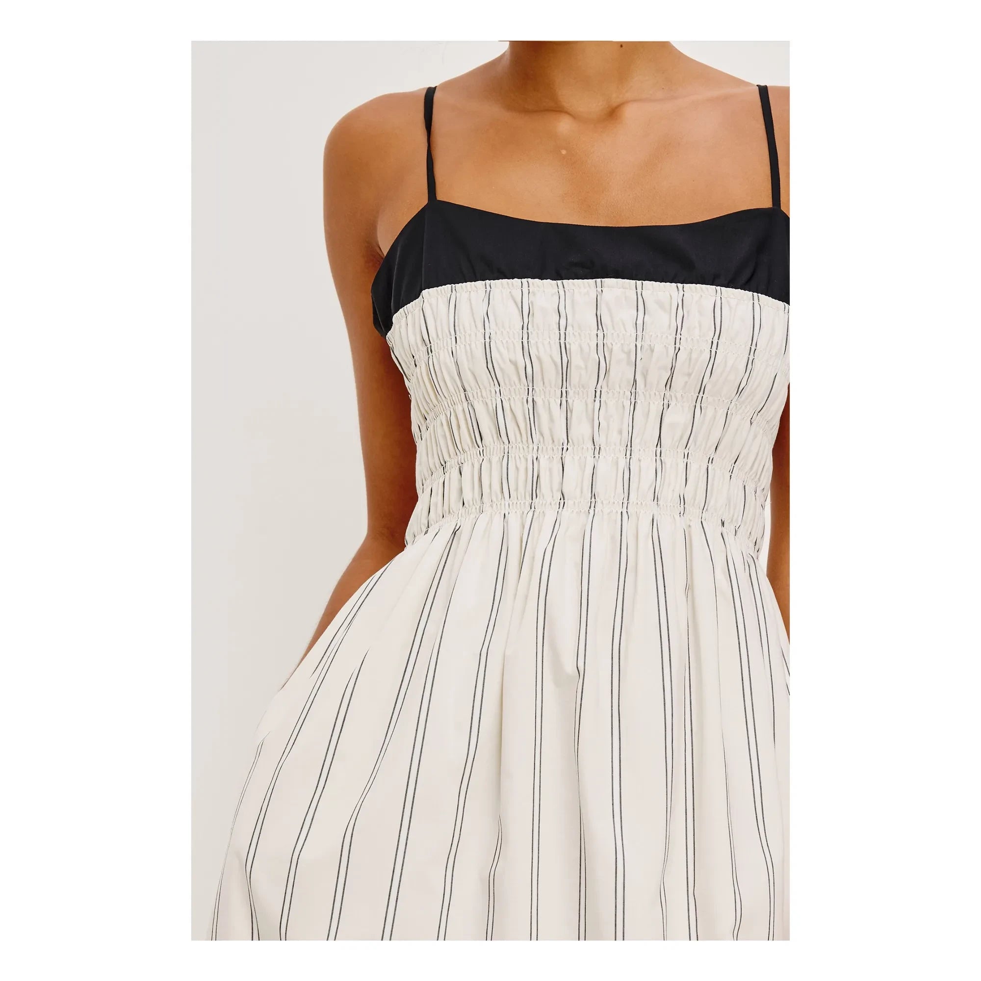 Rails - Vestido a Rayas Primrose | Blanco