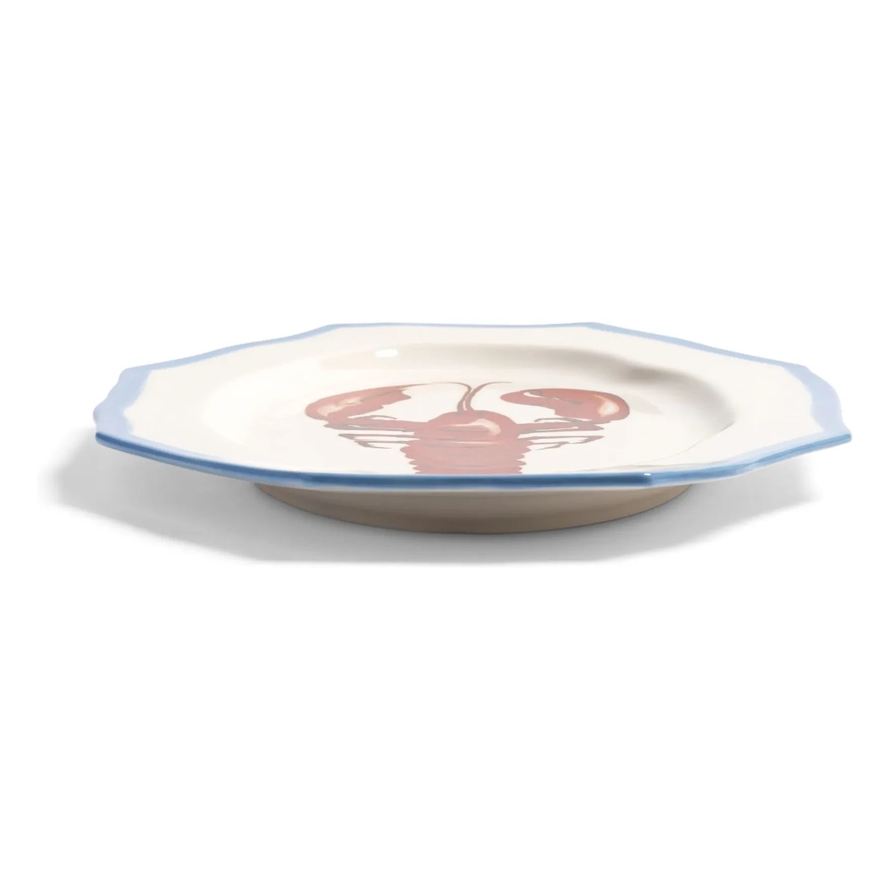 &Klevering - Plato de porcelana Siren Lobster | Rojo