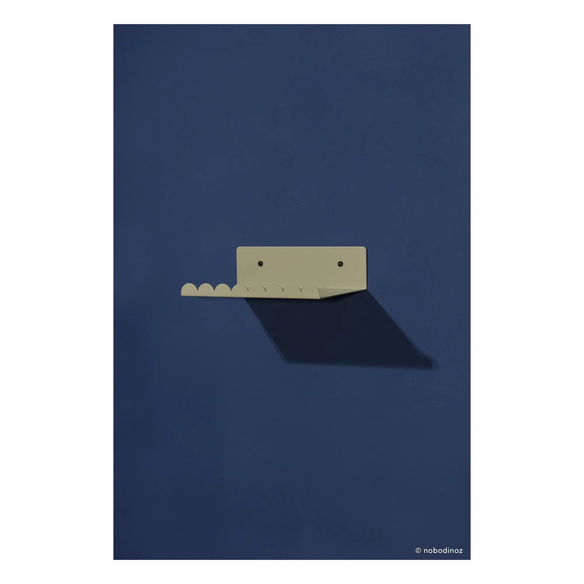 Nobodinoz - Estante de pared Vibes 20x16 cm | Salvia