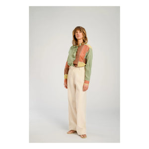 Virginie de Vinster - Blusa Udaipur | Verde