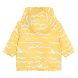Petit Bateau - Chaqueta de fibra reciclada Barcelle | Mostaza