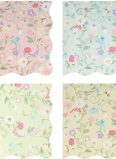 Meri Meri - Ladurée servilletas de papel con diseño de pequeñas flores - set de 16