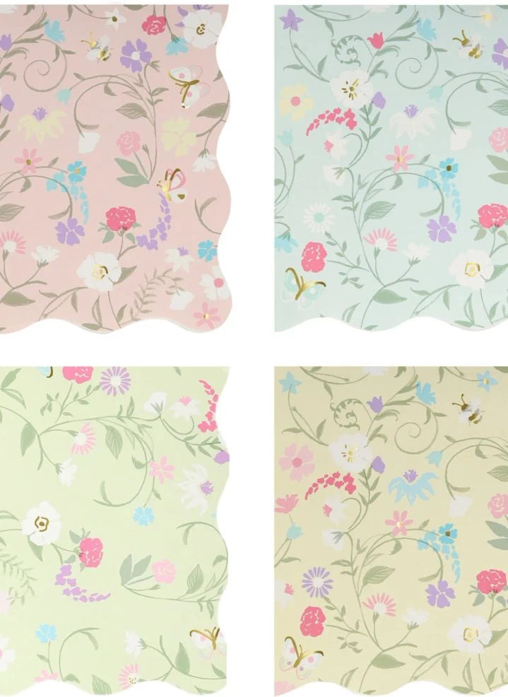 Meri Meri - Ladurée servilletas de papel con diseño de pequeñas flores - set de 16