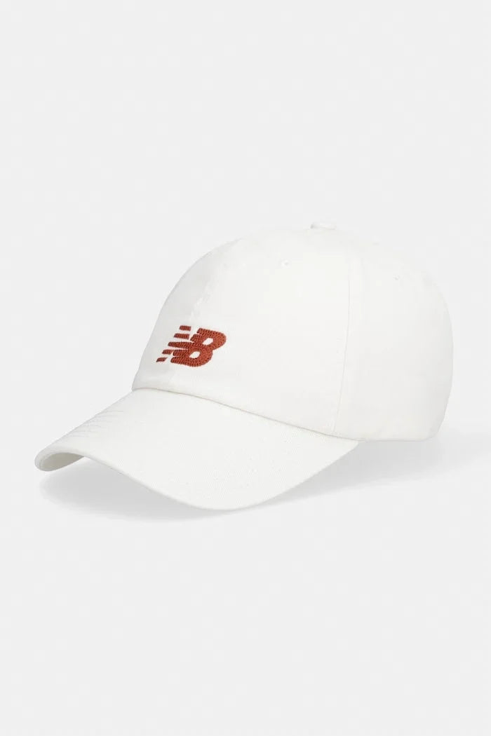 Gorra New Balance con visera de algodón