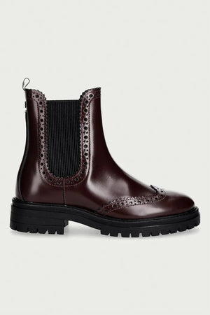 Botines Chelsea Barbour Fawne de piel para mujer