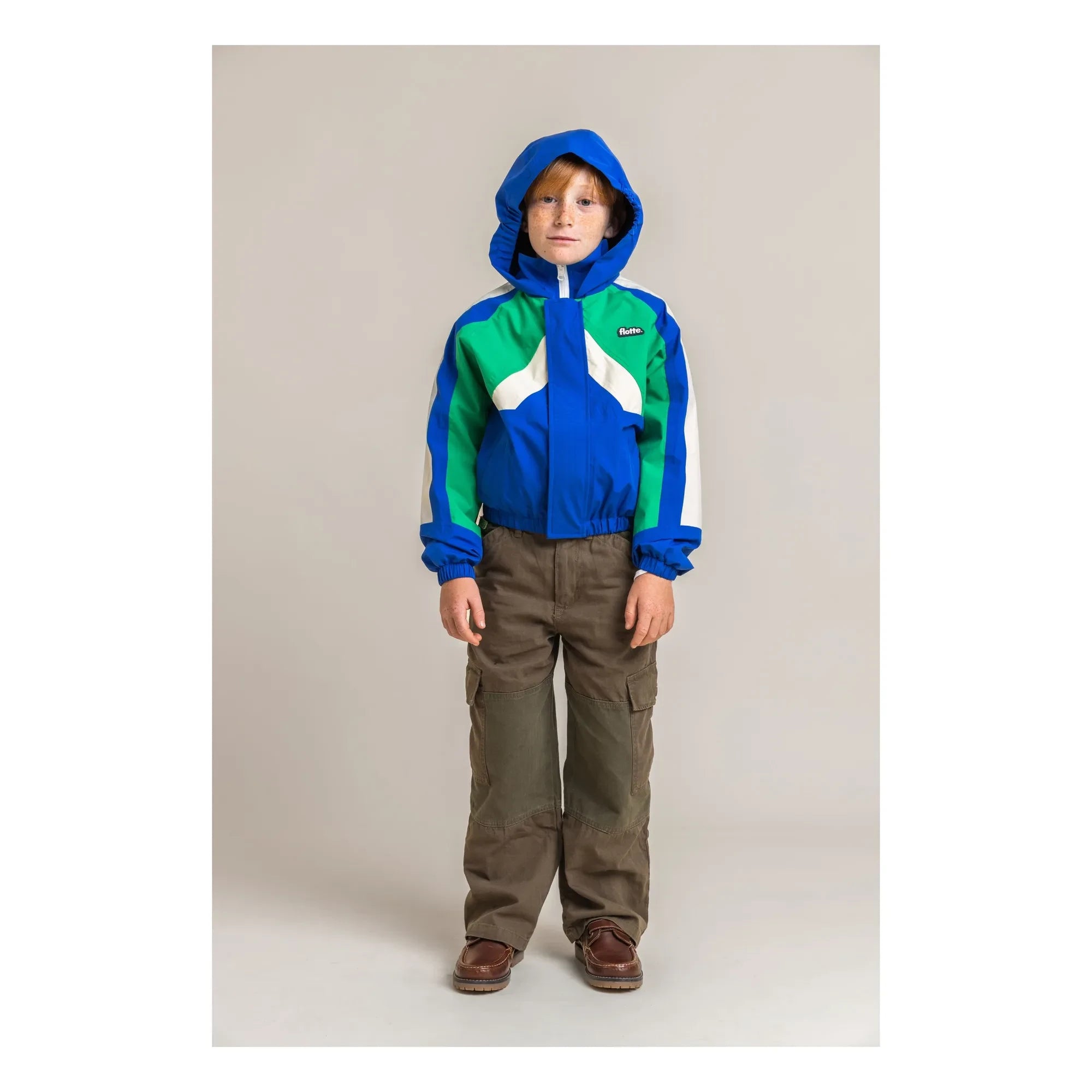 Flotte - Chaqueta impermeable Abbessito Fibras recicladas | Azul