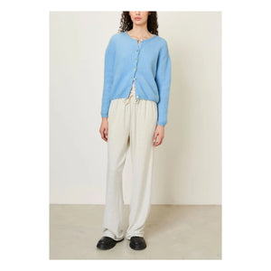 American Vintage - Chaleco Vitow de alpaca y lana | Azul claro