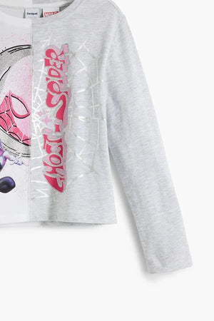 Blusa infantil Desigual de manga larga