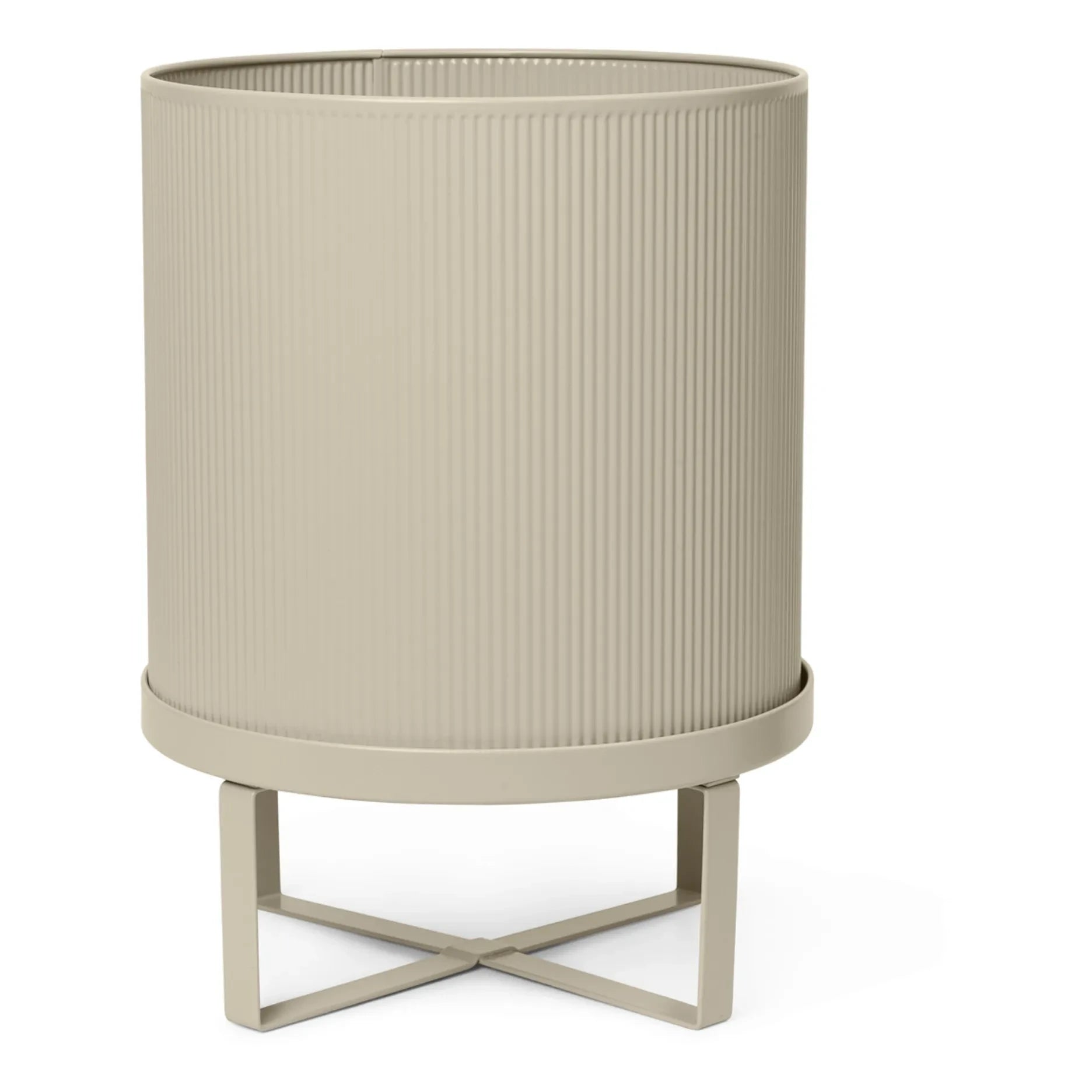 Ferm Living - Macetero de Acero | Beige