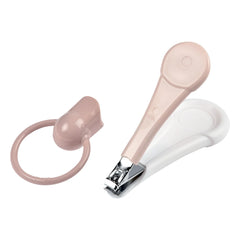Béaba - Cortaúñas para bebé | Rosa Claro