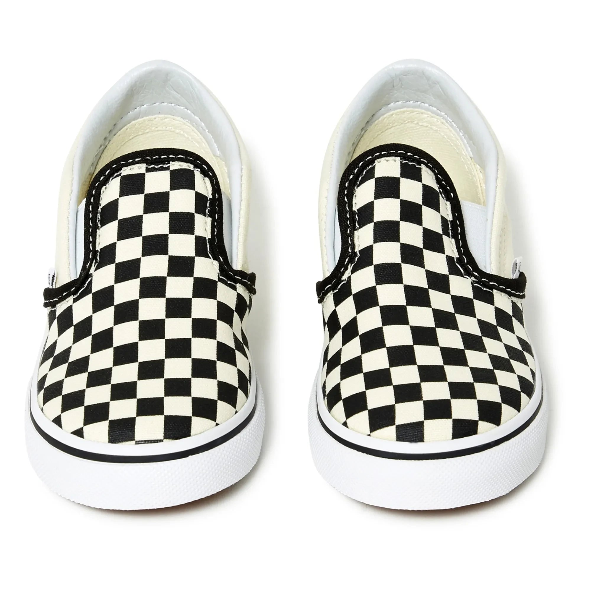 Vans - Zapatillas Checkerboard Classic Slip-On | Blanco