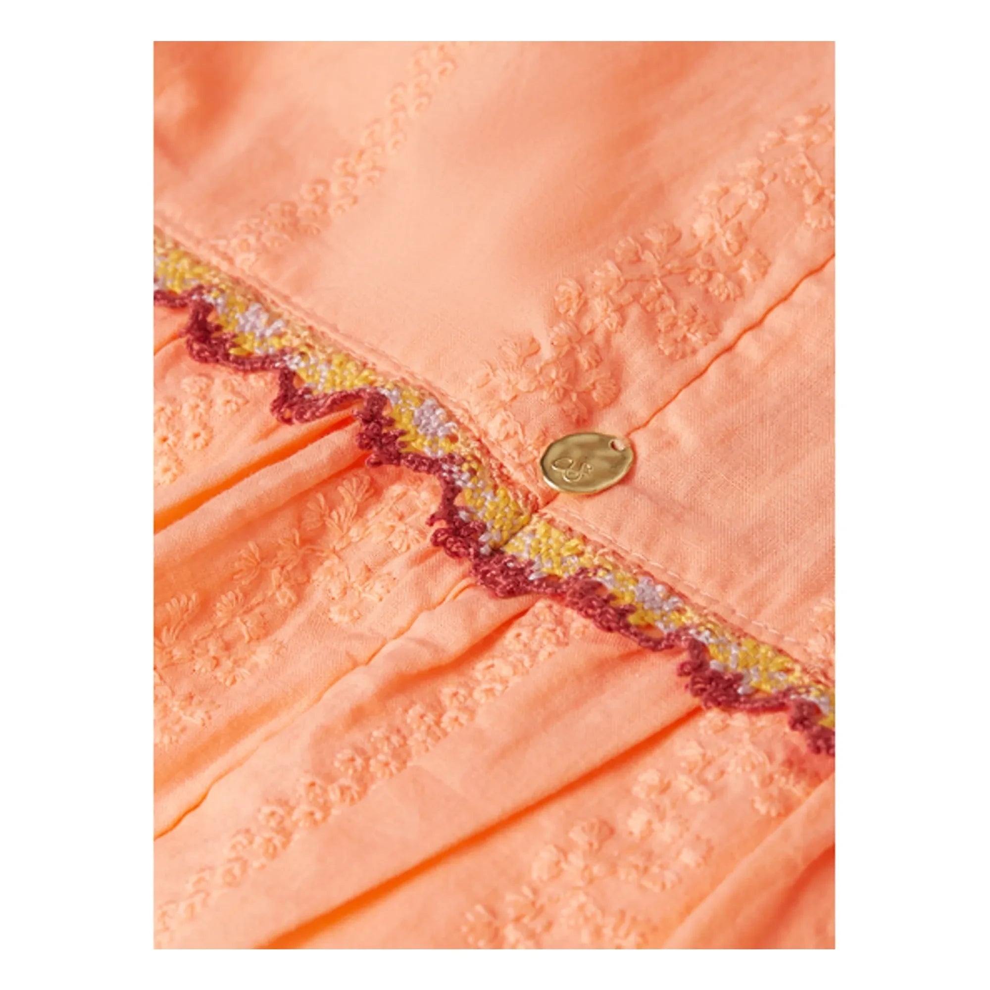 Scotch & Soda - Vestido De Volantes Con Tirantes | Coral