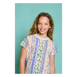 Favorite People - Camiseta Amalfi Floral | Azul