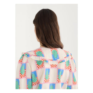 Bobo Choses - Camisa de algodón perla | Crema