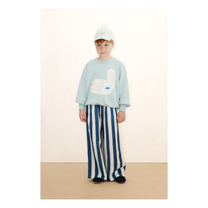 Tinycottons - Pantalones de rayas azules | Azul