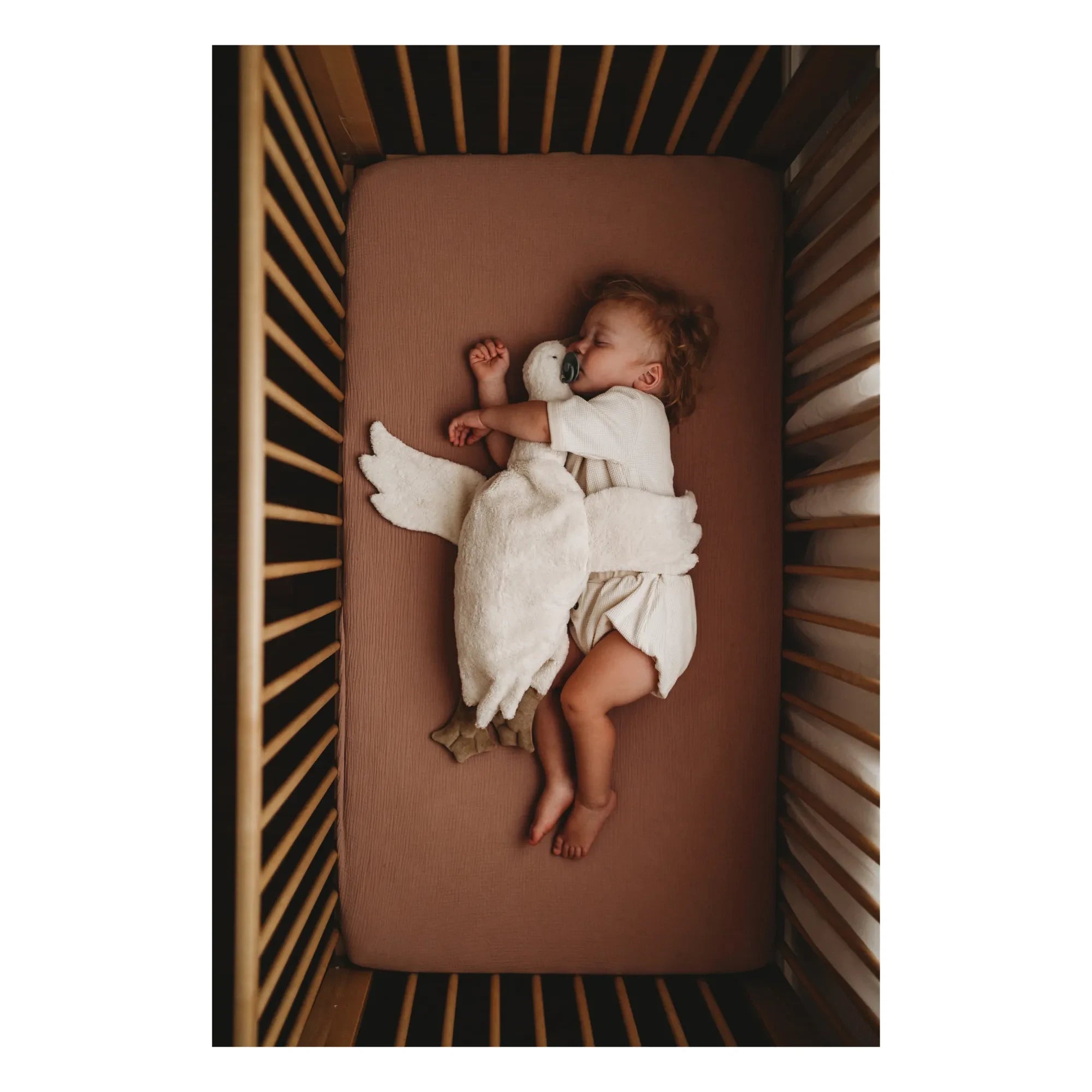 Senger Naturwelt - Animal de peluche Ganso grande | blanco | Blanco