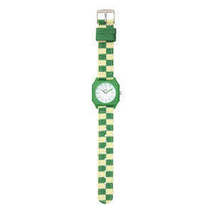 Mini Kyomo - Damier Summer Grass Reloj | Verde
