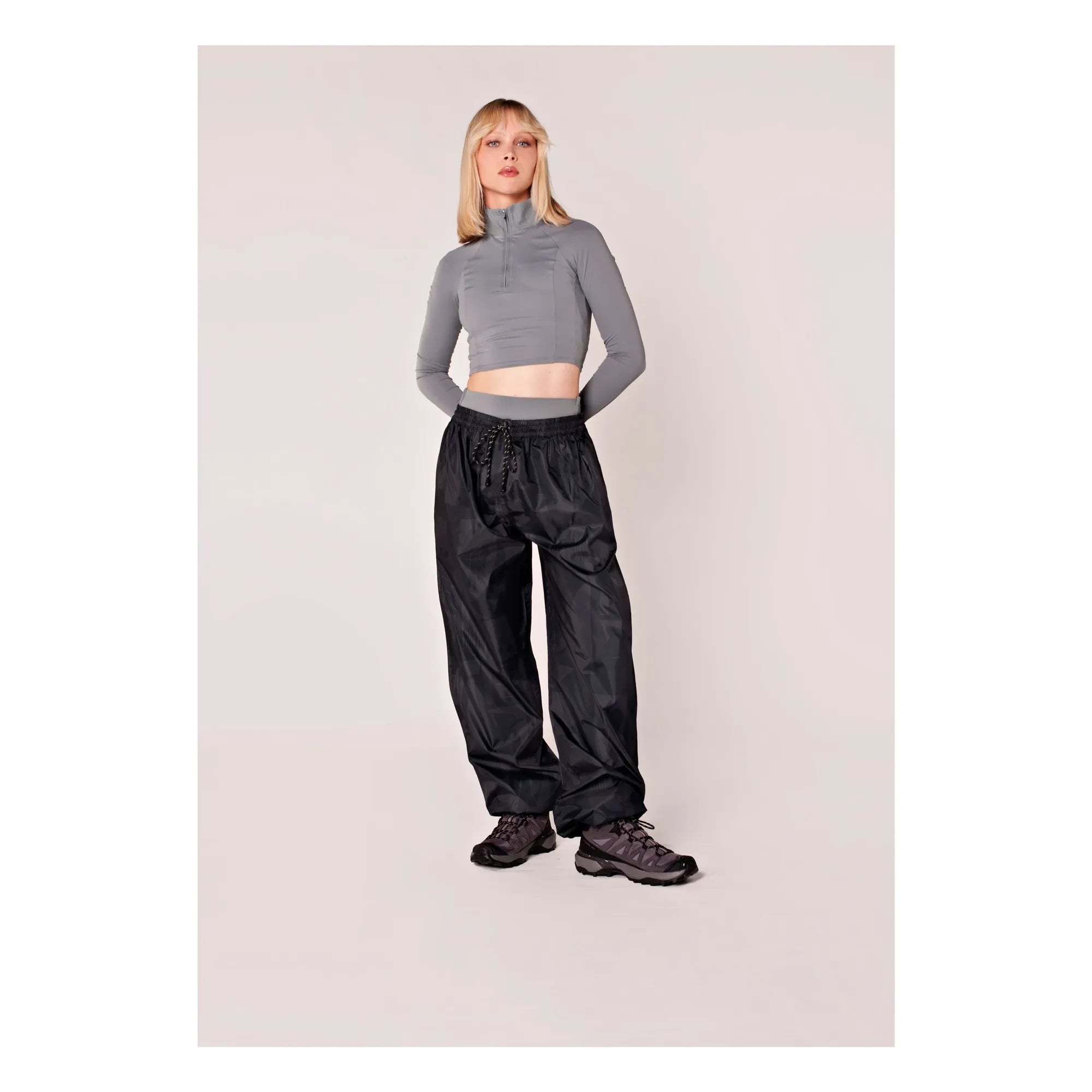 Rainkiss - Pantalones impermeables Reversible | Negro