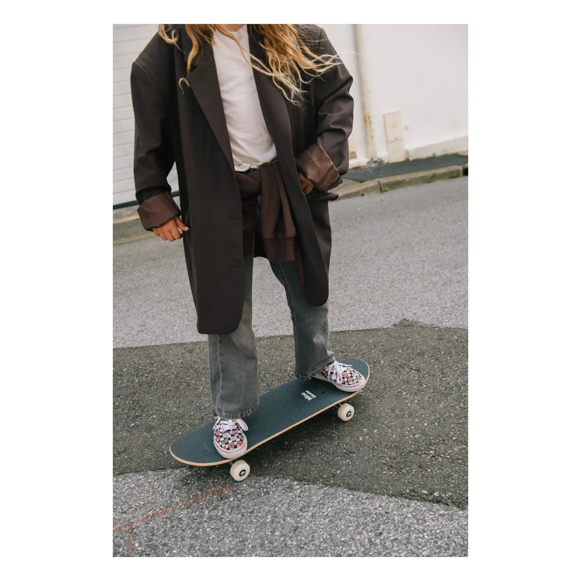 Mino Skateboards - Sunny Damier Skateboard | Verde