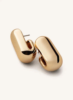 Jenny Bird - Pendientes Leon | Oro