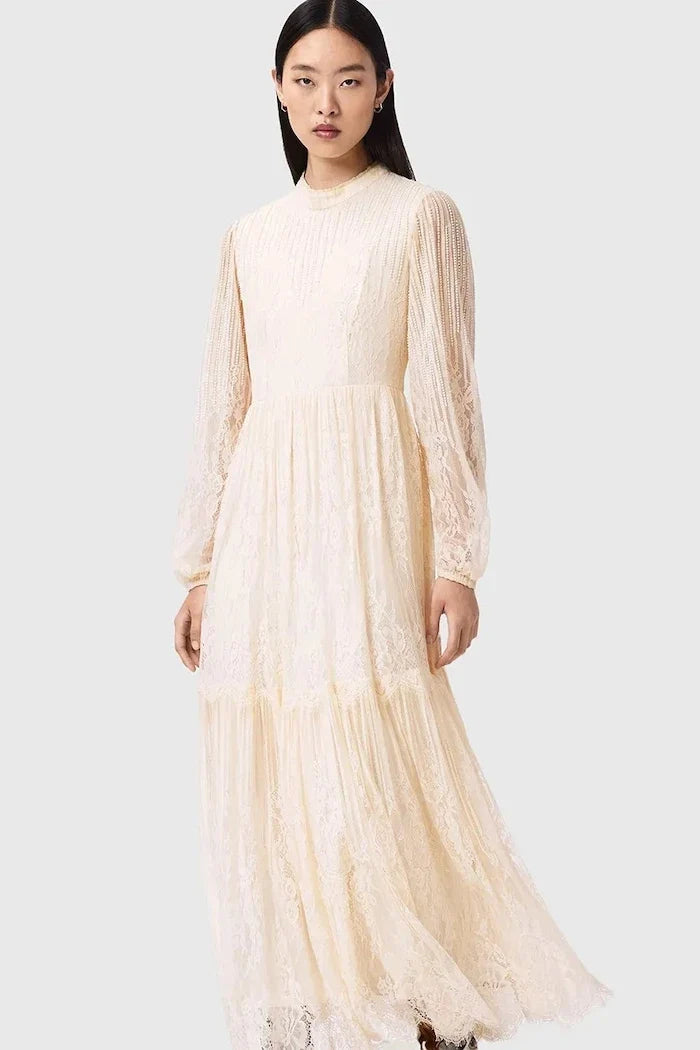 Vestido amplio AllSaints LILLIAN