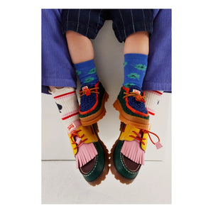 Bobo Choses - Zapatos Derby de Estilo Sherpa Wallabee - Bobo Choses x Camper | Verde