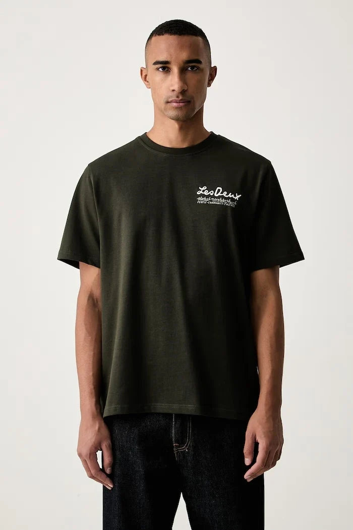 Camiseta de algodón para hombre Les Deux