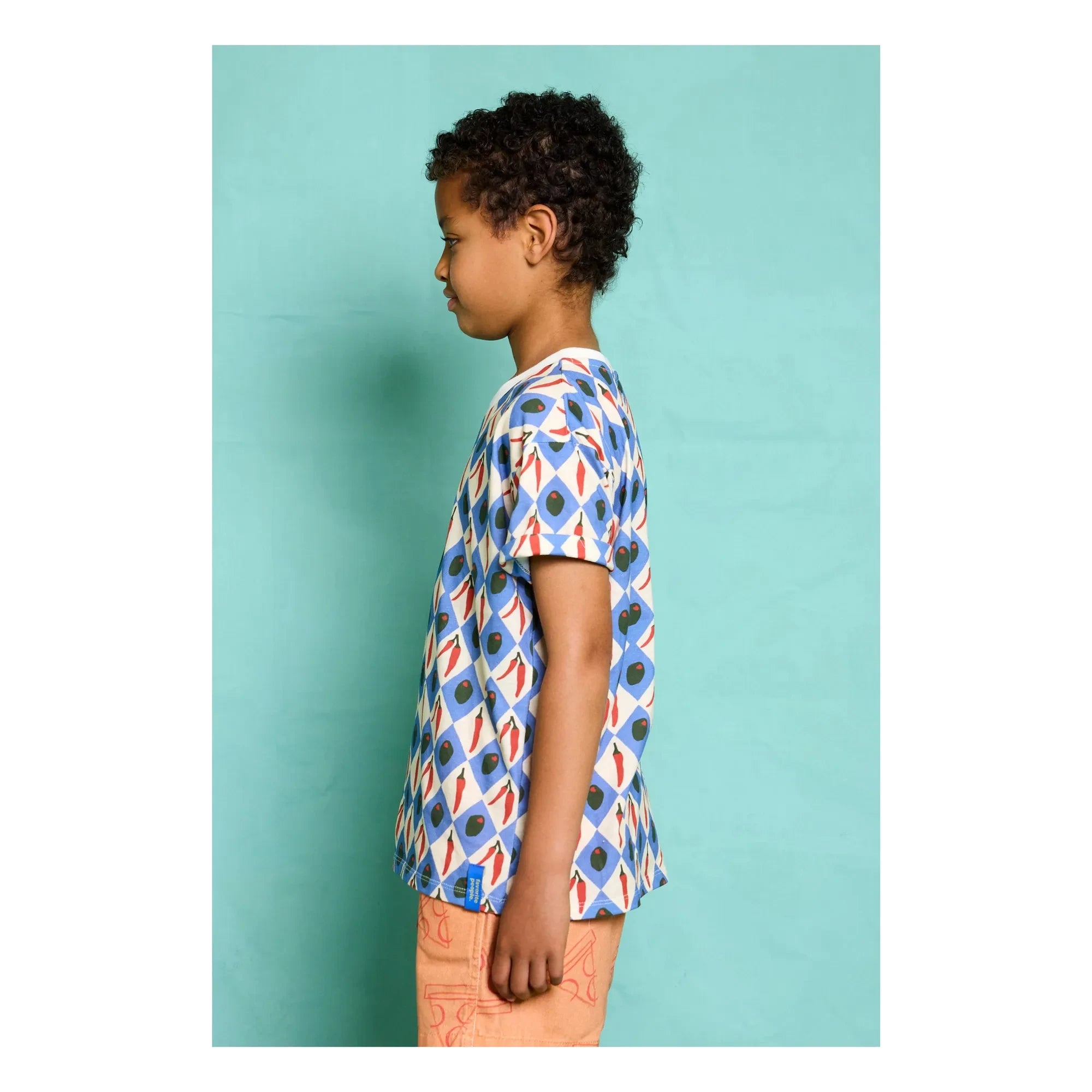 Favorite People - Oliva Peppers Camiseta | Azul