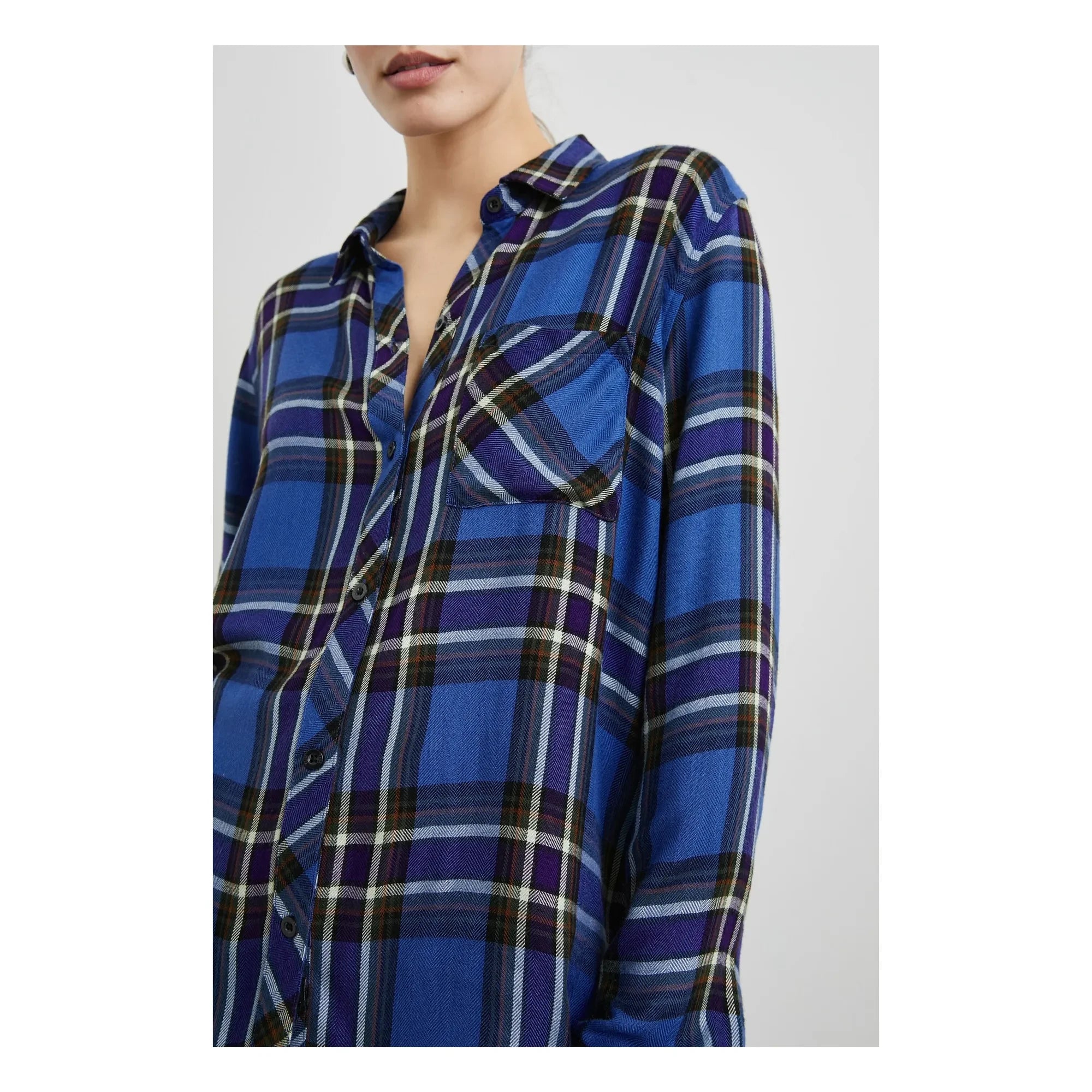 Rails - Camisa de cuadros Hunter | Saphir